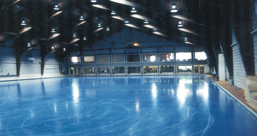 Figure Skating - clear coat blue