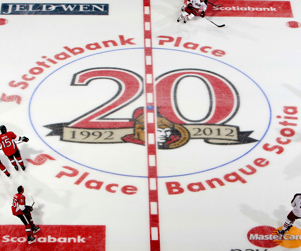 Ottawa Senators - 20 yr logo