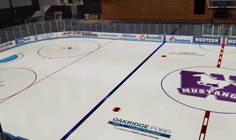 Centre Ice At Western University Thompson Arena